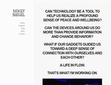 Tablet Screenshot of mikeysiegel.com
